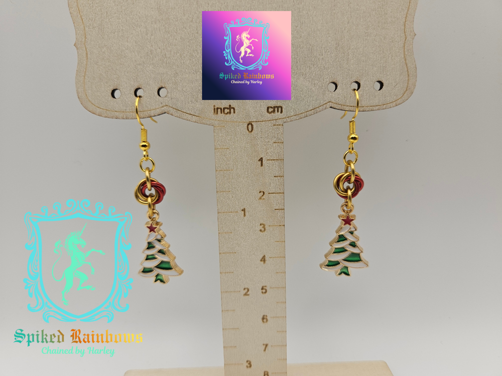 Holiday Tree Earrings