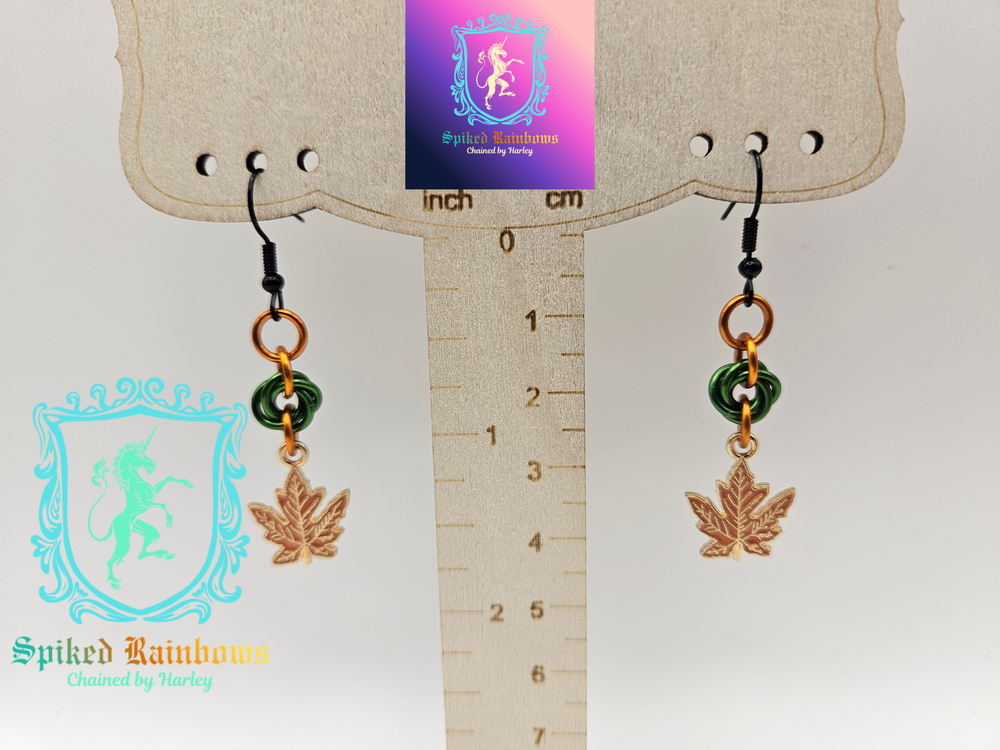 Fall Leaf Earrings