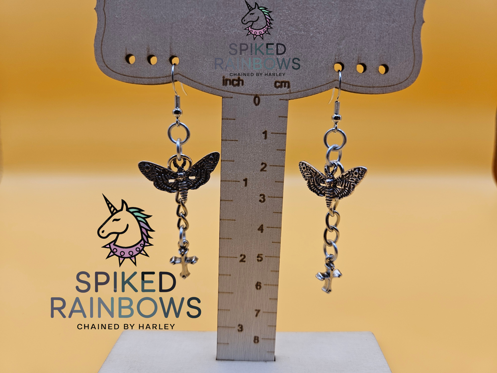 Moth Earrings